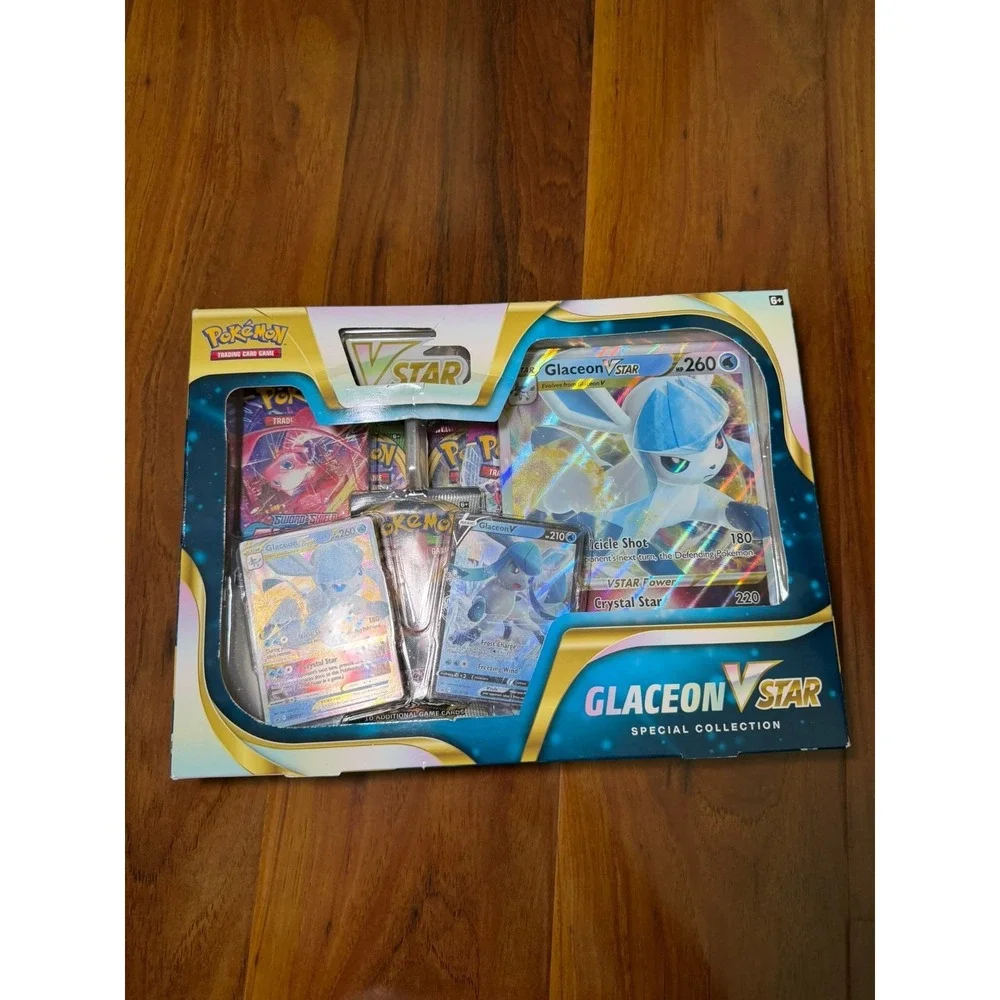NEW Pokemon TCG Sealed 2022 Glaceon VSTAR Special Collection Box